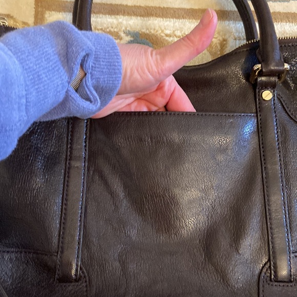 Beautiful Brown Leather Michael Kors Mc Graw Crossbody Bag with Gold Hardware - Picture 11 of 11